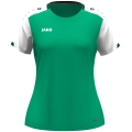 JAKO Sport-Shirt Dynamic (100% rec.Polyester) grün/weiss/dunkelgrün Damen