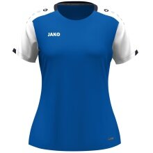 JAKO Sport-Shirt Dynamic (100% rec.Polyester) royalblau/weiss/marineblau Damen