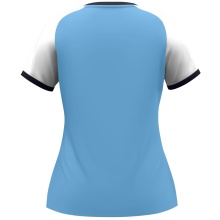 JAKO Sport-Shirt Dynamic (100% rec.Polyester) himmelblau/weiss/marineblau Damen