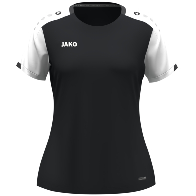 JAKO Sport-Shirt Dynamic (100% rec.Polyester) schwarz/weiss/anthrazitgrau Damen