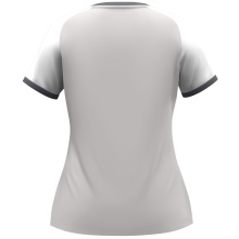 JAKO Sport-Shirt Dynamic (100% rec.Polyester) hellgrau/weiss/grau Damen