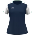 JAKO Sport-Shirt Dynamic (100% rec.Polyester) nachtblau/weiss/hellgrau Damen