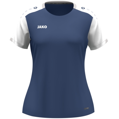 JAKO Sport-Shirt Dynamic (100% rec.Polyester) marineblau/weiss/mintgrün Damen