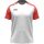 JAKO Sport-Tshirt Dynamic (100% rec.Polyester) weiss/coralrot/marineblau Kinder