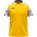 JAKO Sport-Tshirt Dynamic (100% rec.Polyester) gelb/weiss/schwarz Kinder