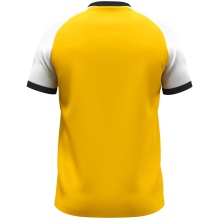 JAKO Sport-Tshirt Dynamic (100% rec.Polyester) gelb/weiss/schwarz Kinder