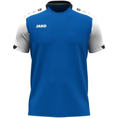 JAKO Sport-Tshirt Dynamic (100% rec.Polyester) royalblau/weiss/marineblau Kinder