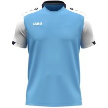 JAKO Sport-Tshirt Dynamic (100% rec.Polyester) himmelblau/weiss/marineblau Kinder
