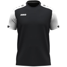 JAKO Sport-Tshirt Dynamic (100% rec.Polyester) schwarz/weiss/anthrazitgrau Herren