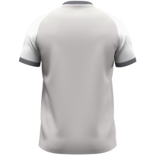 JAKO Sport-Tshirt Dynamic (100% rec.Polyester) hellgrau/weiss/grau Kinder