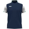 JAKO Sport-Tshirt Dynamic (100% rec.Polyester) marineblau/weiss/mintgrün Kinder