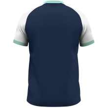 JAKO Sport-Tshirt Dynamic (100% rec.Polyester) marineblau/weiss/mintgrün Kinder