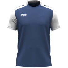 JAKO Sport-Tshirt Dynamic (100% rec.Polyester) nachtblau/weiss/hellgrau Kinder