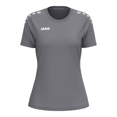 JAKO Sport-T-Shirt One Cotton (Baumwolle-Mischung) grau Damen