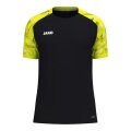JAKO Sport-Tshirt Sonic (atmungsaktiv, strapazierfähig) schwarz/neongelb Herren