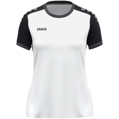 JAKO Sport-Shirt Dynamic Trikot (Polyester-Micro-Mesh) weiss/schwarz Damen