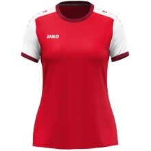JAKO Sport-Shirt Dynamic Trikot (Polyester-Micro-Mesh) rot/weiss Damen