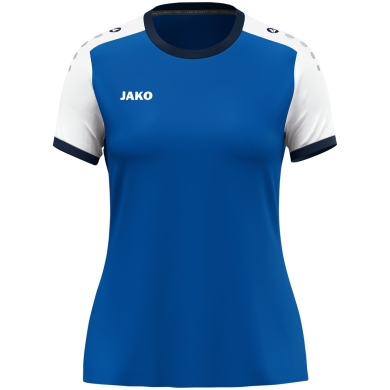 JAKO Sport-Shirt Dynamic Trikot (Polyester-Micro-Mesh) royalblau/weiss Damen
