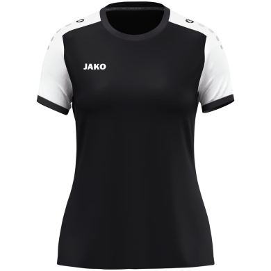 JAKO Sport-Shirt Dynamic Trikot (Polyester-Micro-Mesh) schwarz/weiss Damen