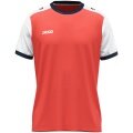 JAKO Sport-Tshirt Dynamic Trikot (Polyester-Micro-Mesh) coralrot/weiss Kinder