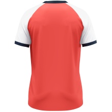 JAKO Sport-Tshirt Dynamic Trikot (Polyester-Micro-Mesh) coralrot/weiss Kinder