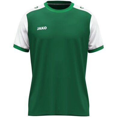 JAKO Sport-Tshirt Dynamic Trikot (Polyester-Micro-Mesh) grün/weiss Herren