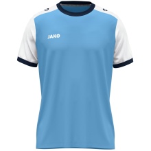 JAKO Sport-Tshirt Dynamic Trikot (Polyester-Micro-Mesh) himmelblau/weiss Kinder