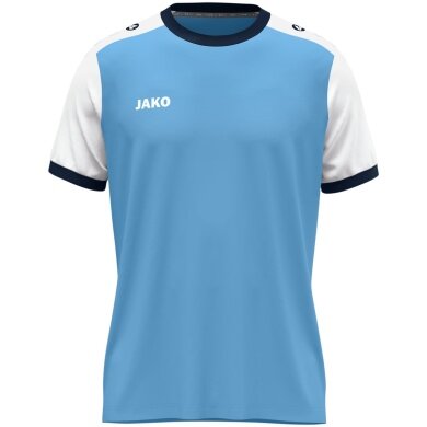 JAKO Sport-Tshirt Dynamic Trikot (Polyester-Micro-Mesh) himmelblau/weiss Kinder