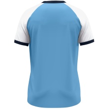 JAKO Sport-Tshirt Dynamic Trikot (Polyester-Micro-Mesh) himmelblau/weiss Kinder