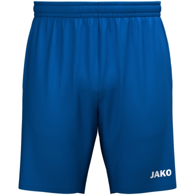 JAKO Sporthose (Webshort) One (Micro-Twill, Seitentaschen mit Reißverschluss) kurz royalblau Herren