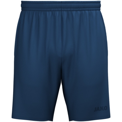JAKO Sporthose Webshort One (Seitentaschen mit Reißverschluss) kurz navyblau Kinder