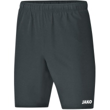 JAKO Sporthose Short Classico (Stretch-Micro-Twill, Seitentaschen) anthrazitgrau Kinder
