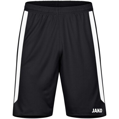 JAKO Sporthose Power (Polyester-Interlock, elastisch, schnelltrocknend) kurz schwarz Kinder