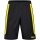 JAKO Sporthose Power (Polyester-Interlock, elastisch, schnelltrocknend) kurz schwarz/gelb Kinder