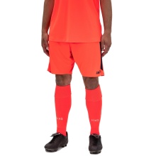 JAKO Sporthose Power (Polyester-Interlock, elastisch, schnelltrocknend) kurz orange/marineblau Herren