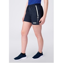 JAKO Sporthose Short Allround (Stretch-Micro-Twill) kurz marineblau Damen
