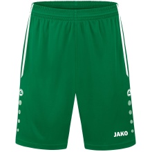 JAKO Sporthose Short Allround (Polyester-Interlock, Ohne Innenslip) kurz grün Herren