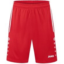 JAKO Sporthose Short Allround (Polyester-Interlock, Ohne Innenslip) kurz rot Jungen