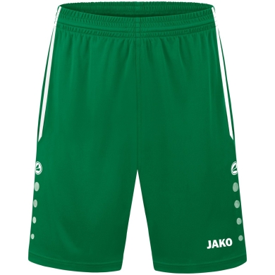 JAKO Sporthose Short Allround (Polyester-Interlock, ohne Innenslip) kurz grün Jungen