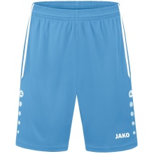 JAKO Sporthose Short Allround (Polyester-Interlock, Ohne Innenslip) kurz hellblau Jungen