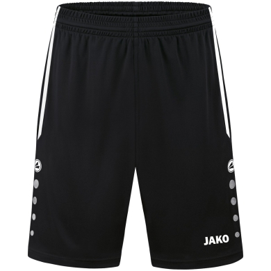 JAKO Sporthose Short Allround (Polyester-Interlock, ohne Innenslip) kurz schwarz Jungen
