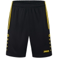 JAKO Sporthose Short Allround (Polyester-Interlock, ohne Innenslip) kurz schwarz/gelb Jungen