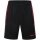 JAKO Sporthose Short Allround (Polyester-Interlock, Ohne Innenslip) kurz schwarz/rot Jungen