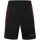 JAKO Sporthose Short Allround (Polyester-Interlock, ohne Innenslip) kurz schwarz/rot Jungen