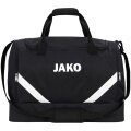 JAKO Sporttasche Iconic mit Bodenfach (Größe S - 30 Liter) schwarz - 45x24x37cm