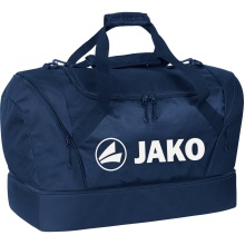 JAKO Sporttasche Jako mit Bodenfach (Größe M - 35 Liter) marineblau - 50x34x28cm