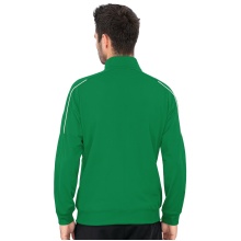 JAKO Trainingsanzug Polyester Classico (Jacke und Hose, 100% Polyester) grün/schwarz Herren