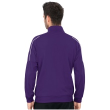 JAKO Trainingsanzug Polyester Classico (Jacke und Hose, 100% Polyester) lila/schwarz Herren