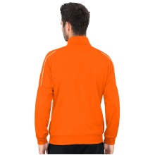 JAKO Trainingsanzug Polyester Classico (Jacke und Hose, 100% Polyester) orange/schwarz Herren