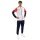JAKO Trainingsanzug Polyester Dynamic (Jacke und Hose, sportiver Schnitt) weiss/coralrot/marineblau Herren